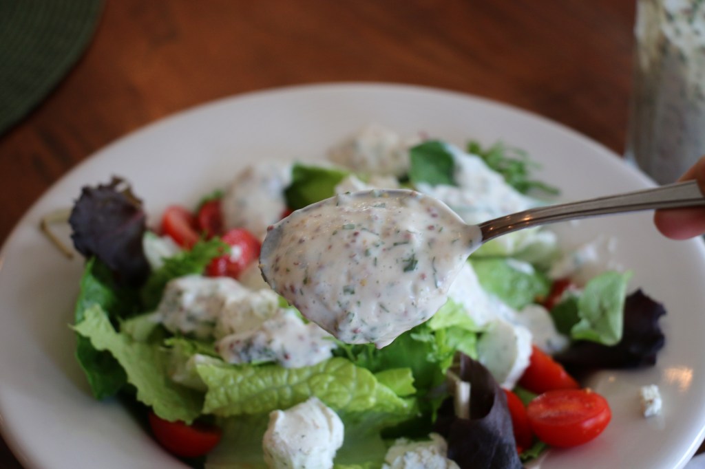 Creamy Herb and Mustard Dressing