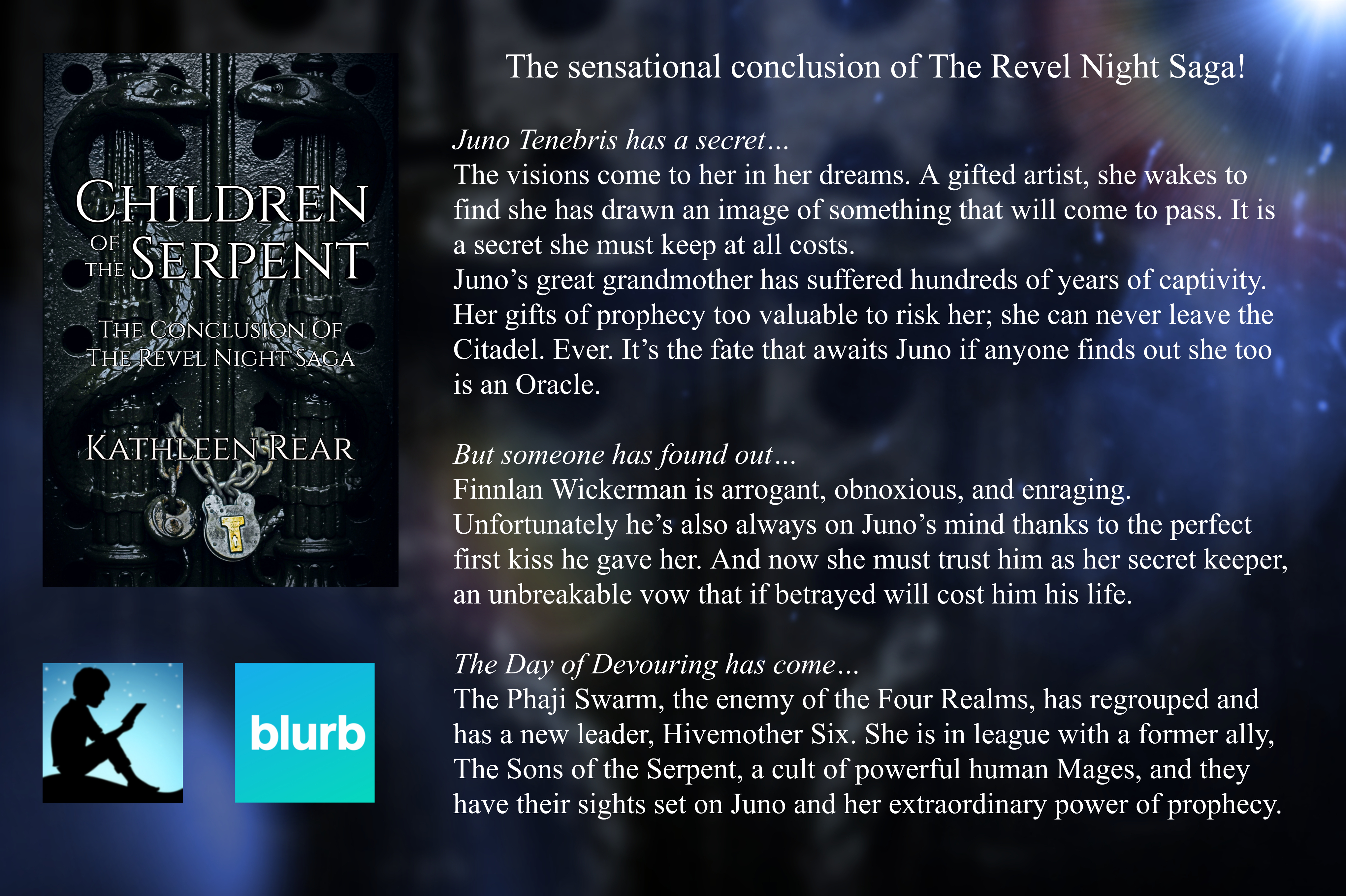 COTS Blurb + jacket promo